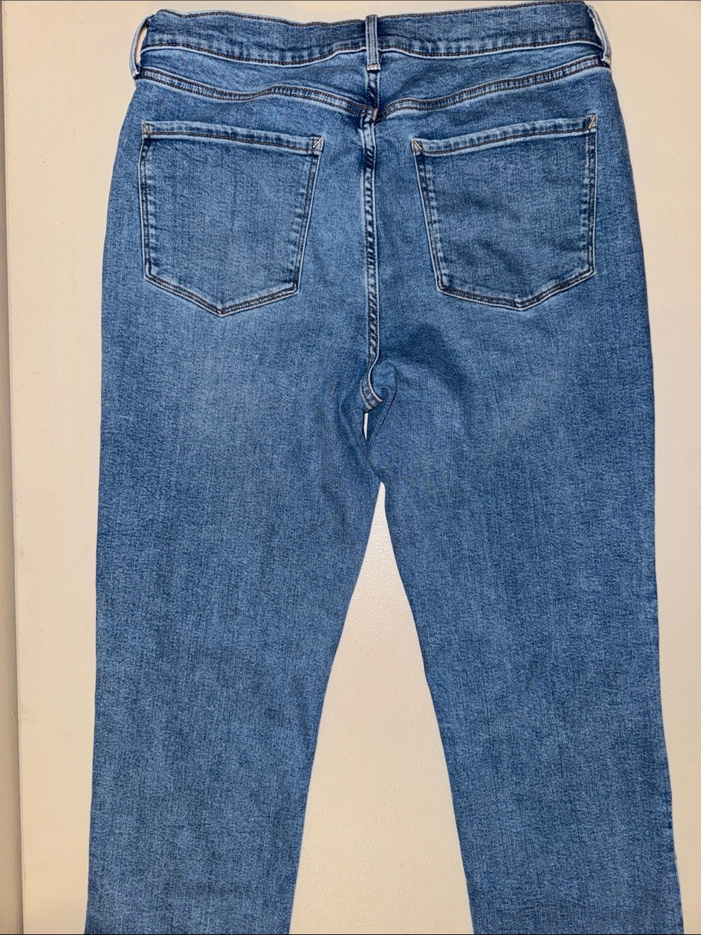 a.n.a Blue Skinny Jeans with Stud Accents - Picture 3 of 5